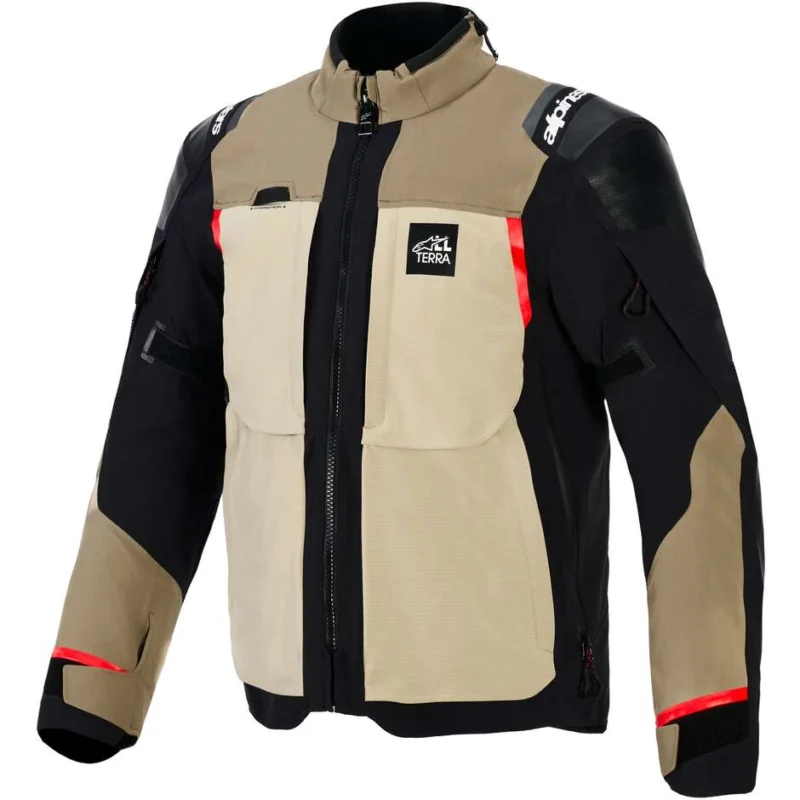 Giubbotto Moto Alpinestars ANDES PRO DRYSTAR XF Noce Alluminio Più Venduto