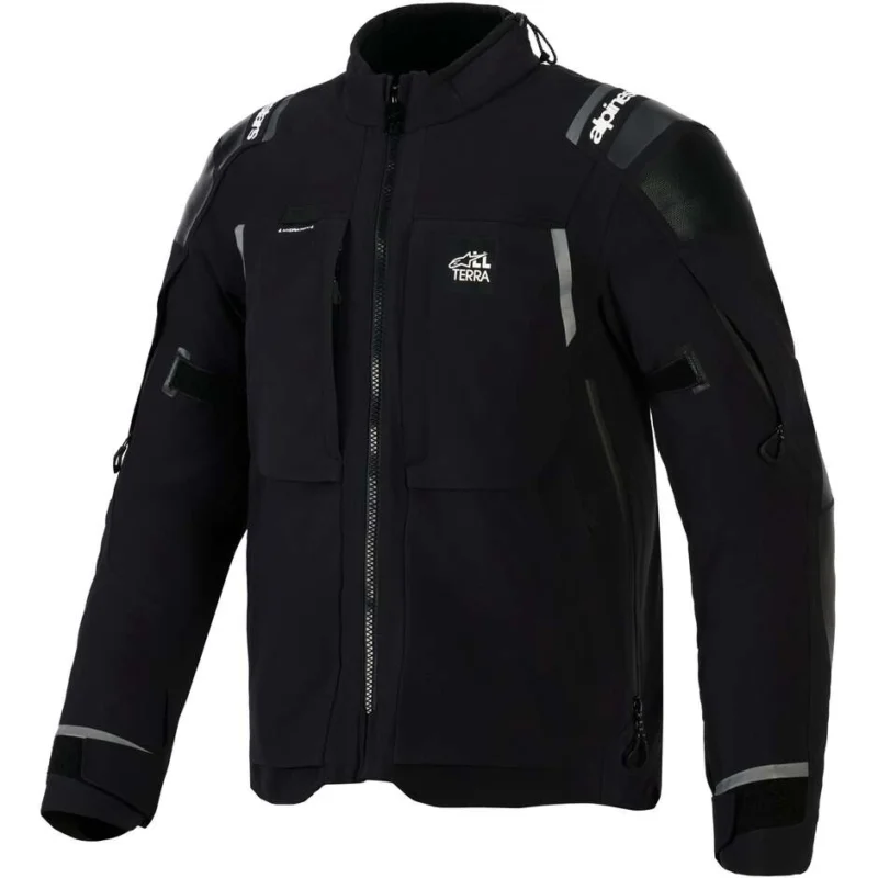 Solo Oggi Giubbotto Moto Alpinestars ANDES PRO DRYSTA XF Nero Grigio Scuro