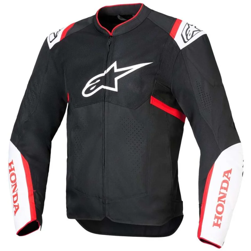 Scelto Dai Clienti Giubbotto Moto Alpinestars HONDA T-SPS AIR V2 Nero Bianco Rosso Brillante
