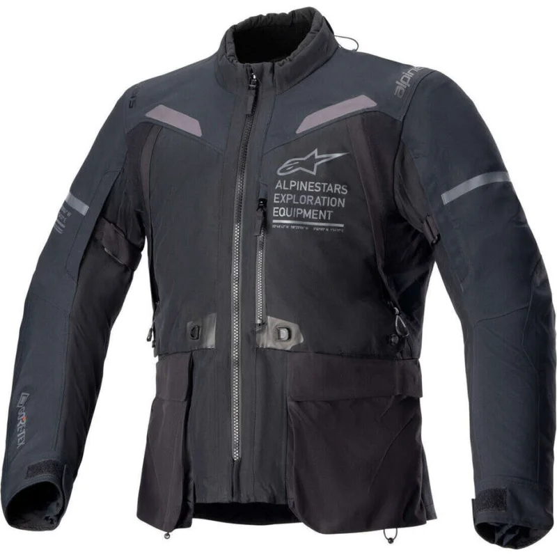 Saldi Giubbotto Moto Alpinestars ST-7 2L GORE-TEX Grigio Scuro Nero