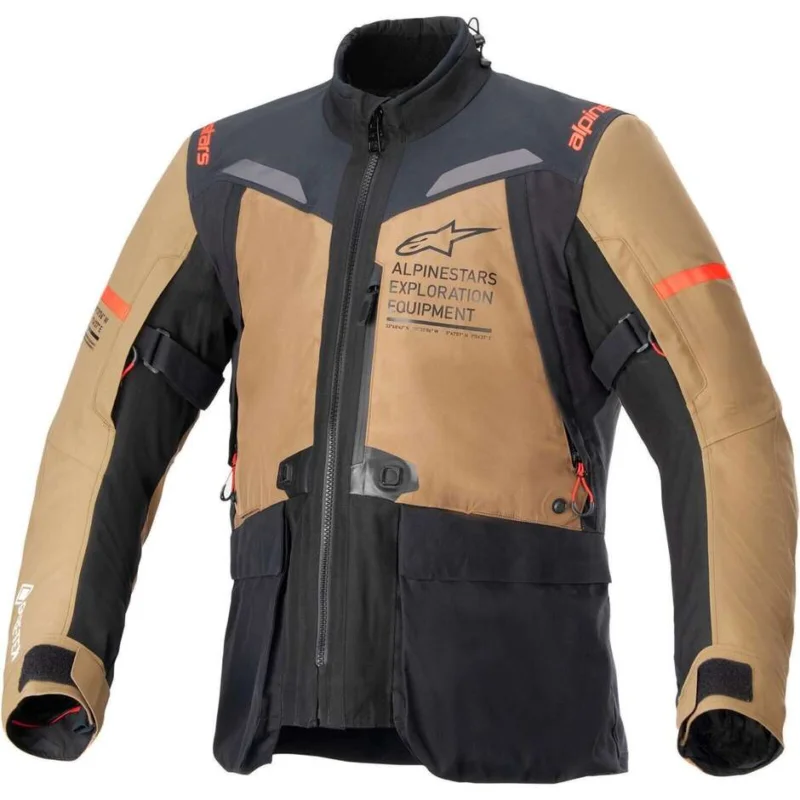 Giubbotto Moto Alpinestars ST-7 2L GORE-TEX Marrone Nero Must-Have
