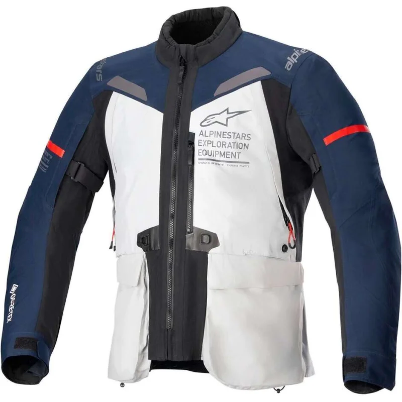 Giubbotto Moto Alpinestars ST-7 2L GORE-TEX Nero Blu Grigio Ghiaccio Prezzo Di Fabbrica