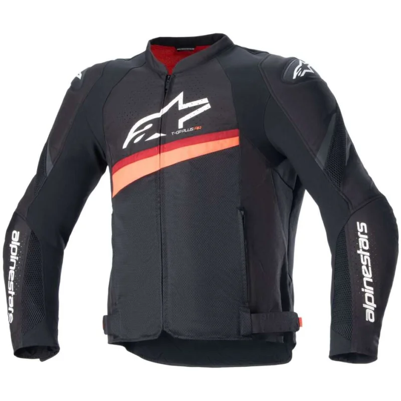 Giubbotto Moto Alpinestars T-GP PLUS R V4 AIRFLOW Nero Rosso Compra Online