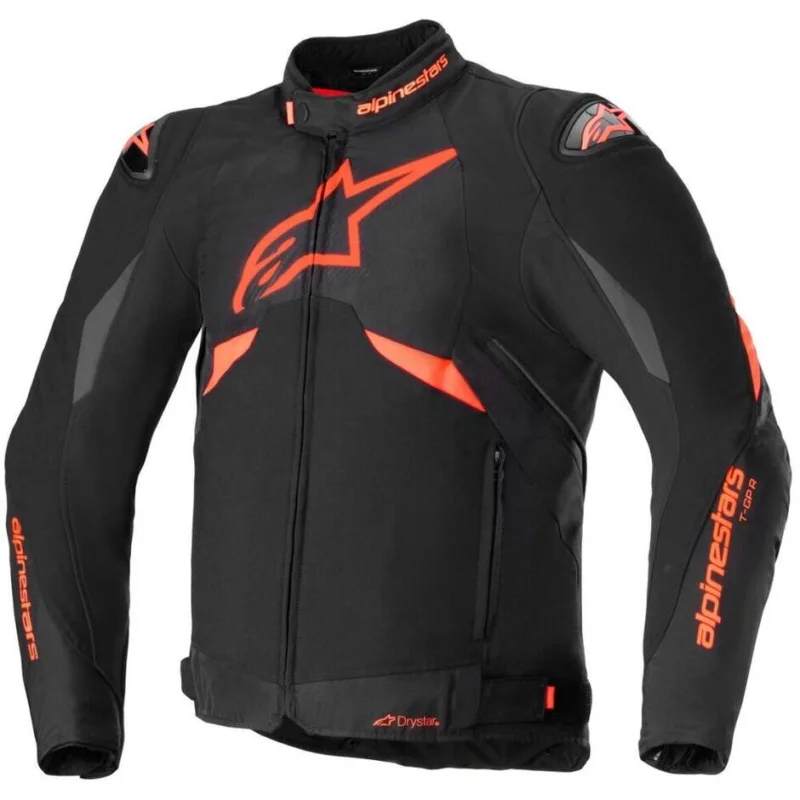 Subito Disponibile Giubbotto Moto Alpinestars T-GP R V3 DRYSTAR Bianco Fluo Rosso Nero