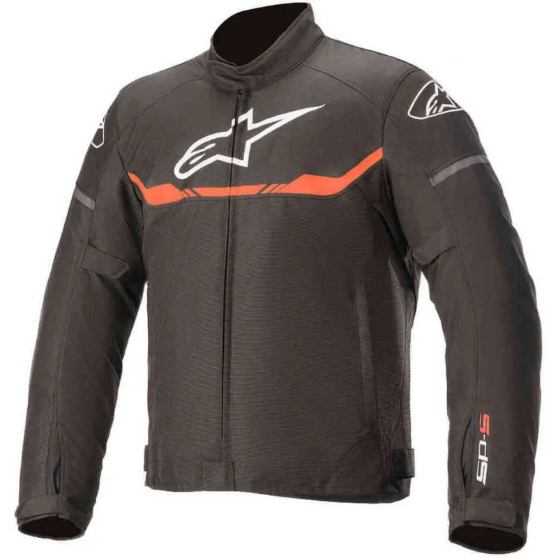 Prezzo Conveniente Giubbotto Moto Alpinestars T-SP S Waterproof Fluo Rosso Nero