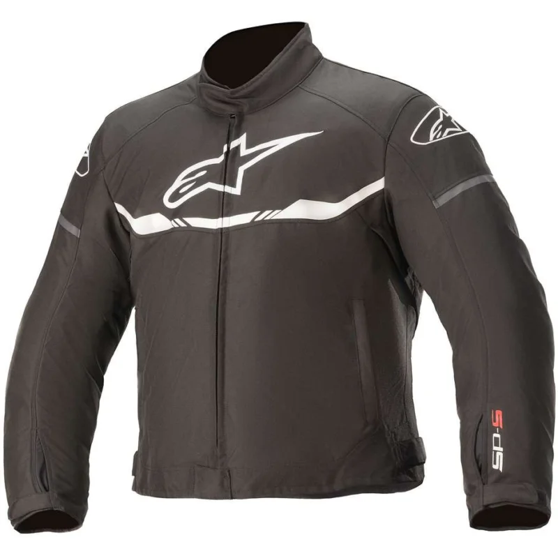 Spedizione Gratuita Giubbotto Moto Bambino Alpinestars YOUTH T-SP S WP Nero Bianco