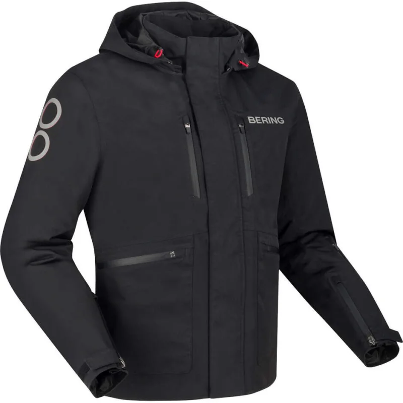 Giubbotto Moto Bering BARSTOW Nero Acquista Ora