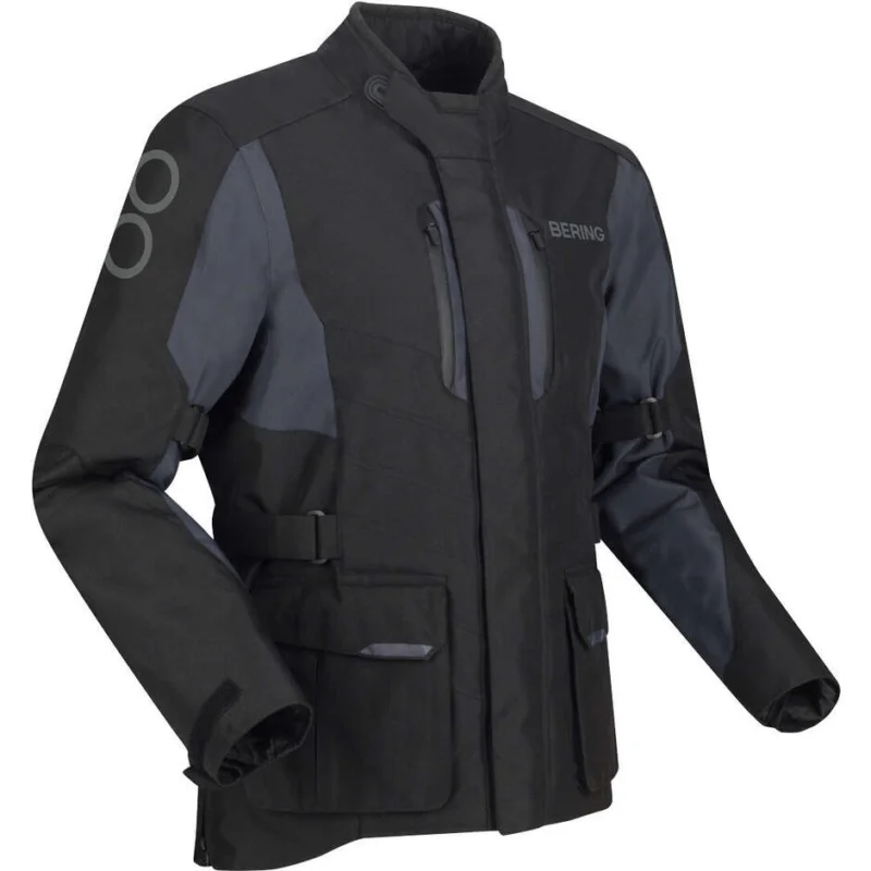 Giubbotto Moto Bering SIBERIA Nero Grigio Subito Disponibile