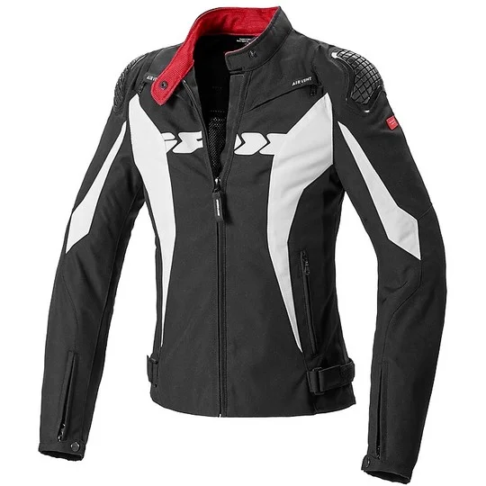 Compra Online Giubbotto Moto da Donna In Tessuto Spidi SPORT WARRIOR TEX Lady Nero