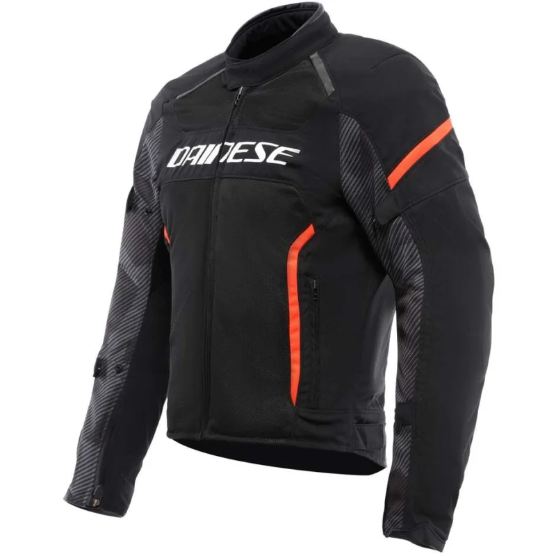 Prezzo Basso Giubbotto Moto Dainese AIR FRAME 3 Nero Rosso Fluo