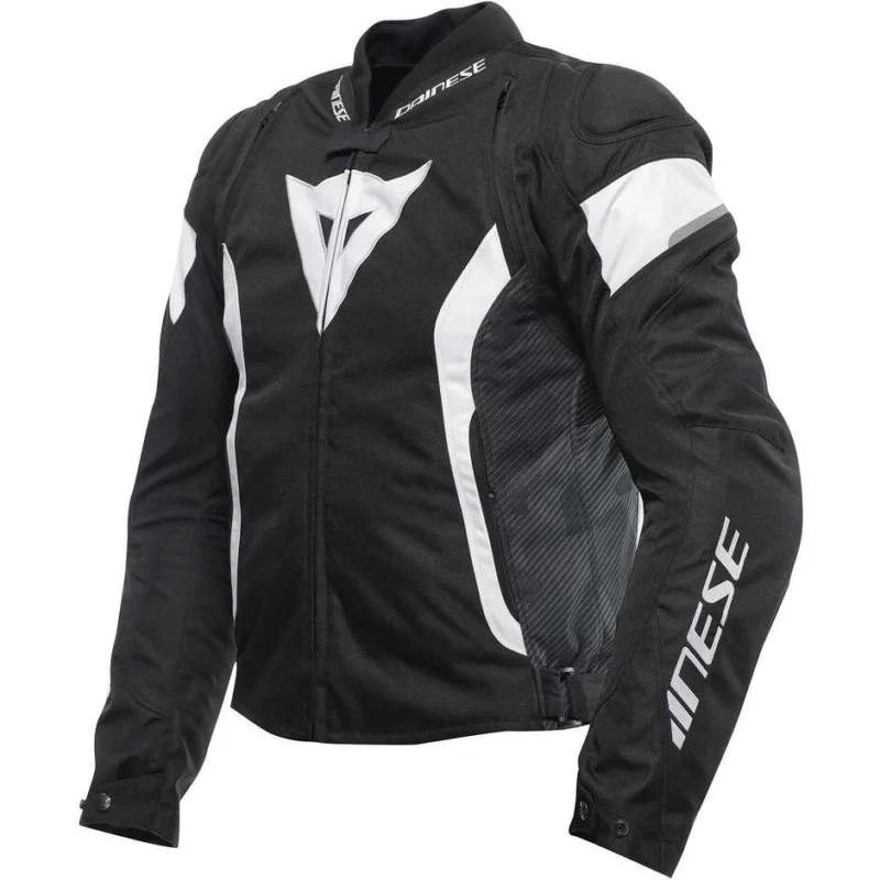 A Buon Prezzo Giubbotto Moto Dainese AVRO 5 Nero Bianco Nero
