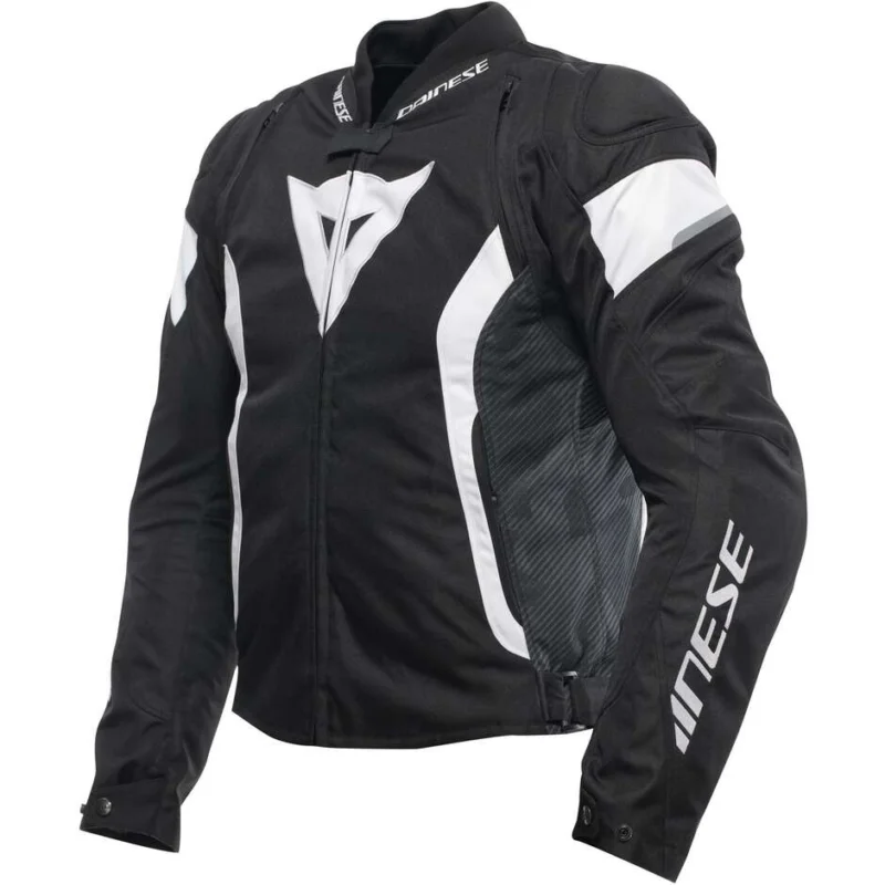 Giubbotto Moto Dainese AVRO 5 TEX Nero Bianco Nero Compra Online