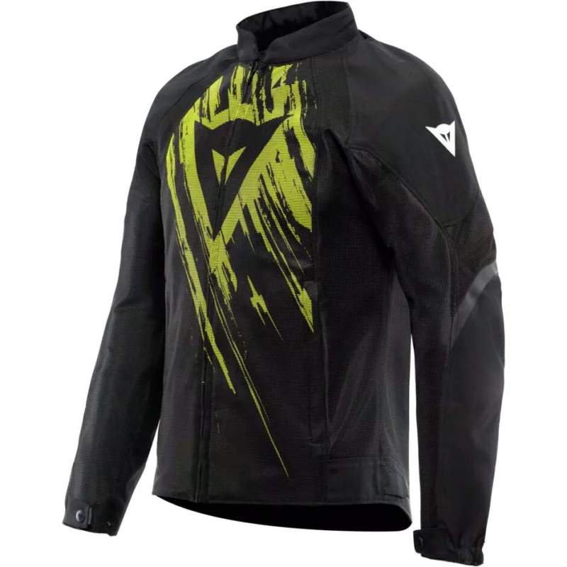 Giubbotto Moto Dainese HEROSPHERE AIR # Nero Bianco Giallo Fluo Quantità Limitata