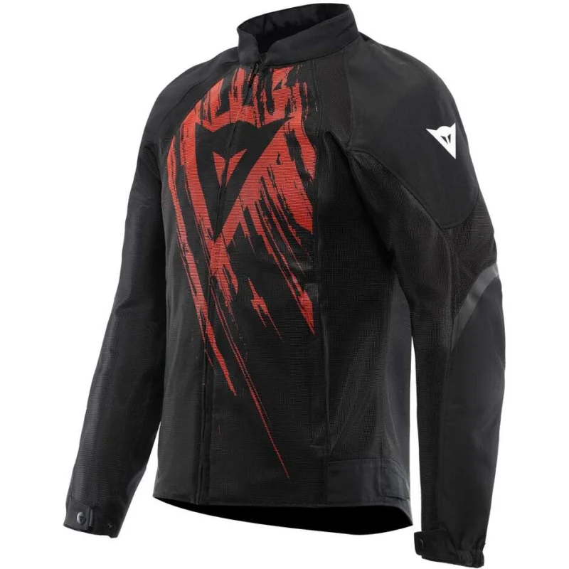 Giubbotto Moto Dainese HEROSPHERE Asfalto Nero Rosso Vendita Finale