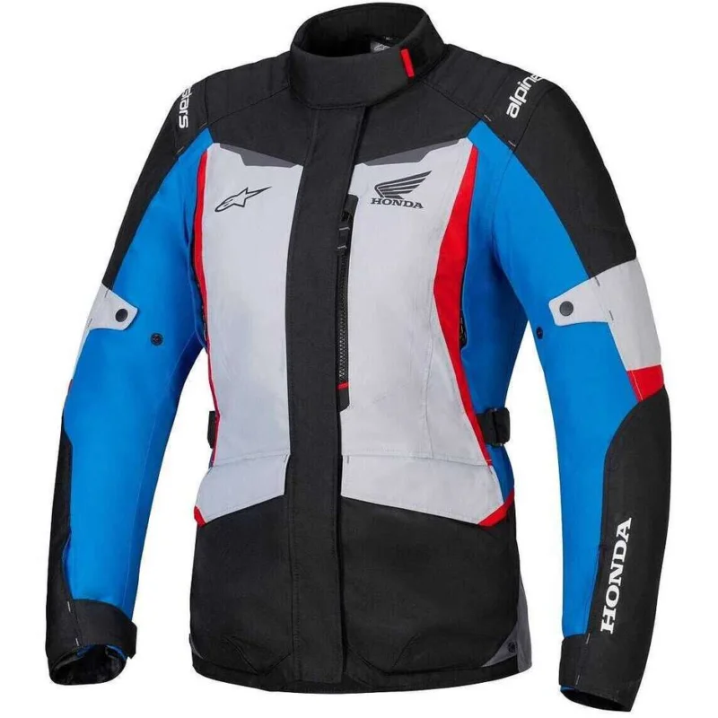 Giubbotto Moto Donna Alpinestars HONDA STELLA ST-1 WP Grigio Ghiaccio Grigio Scuro Nero Compra Oggi Stesso