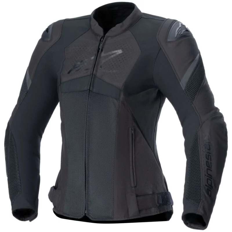 Nuova Collezione Giubbotto Moto Donna Alpinestars STELLA T-GP PLUS R V4 AIRFLOW Nero Nero