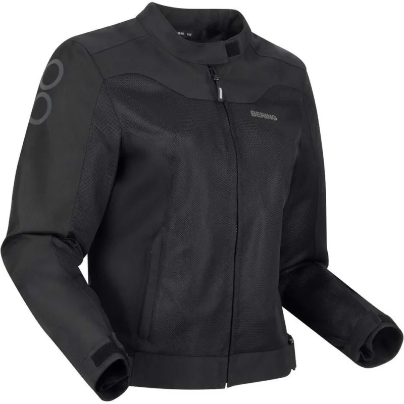 Giubbotto Moto Donna Bering LADY ALIAS Nero Ultime Pezzi