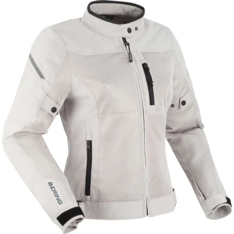 Occasione Giubbotto Moto Donna Bering LADY OZONE Silver