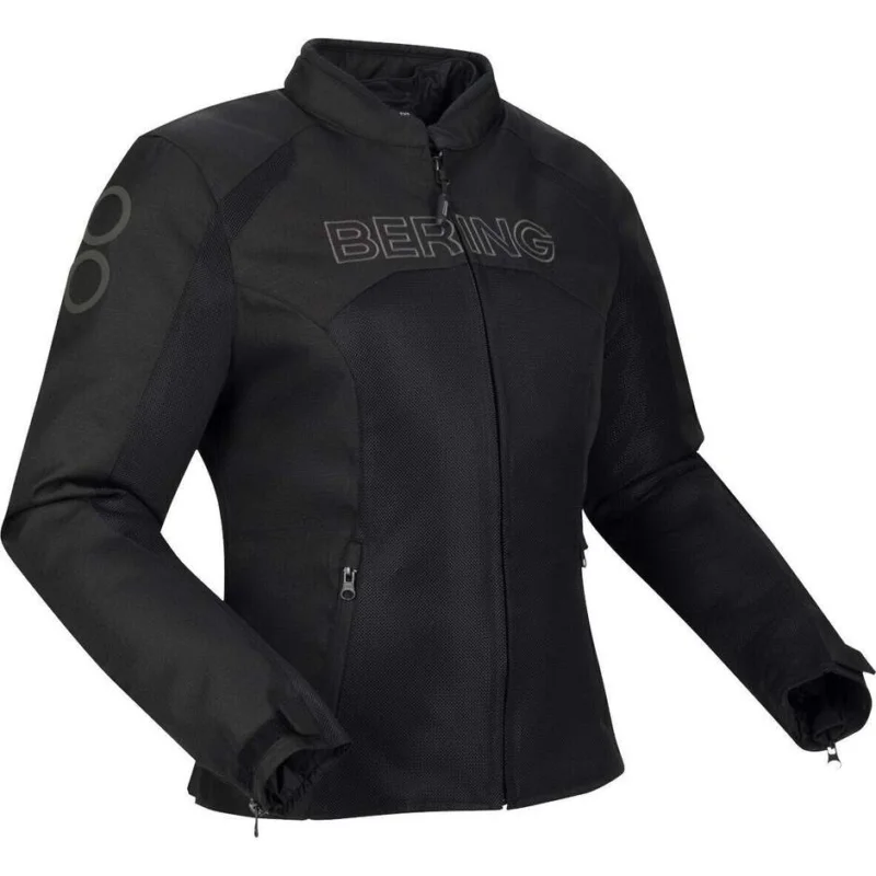 Giubbotto Moto Donna Bering LADY ZAO Nero Esclusivo