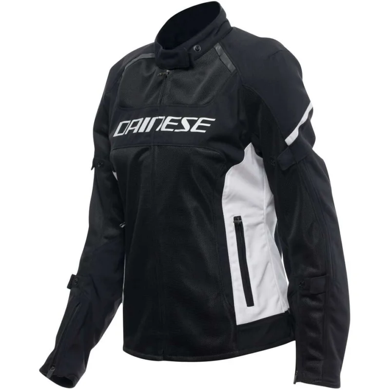 Ultimissimo Modello Giubbotto Moto Donna Dainese AIR FRAME 3 Bianco Nero Nero