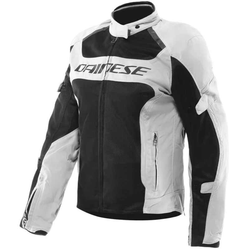 Giubbotto Moto Donna Dainese AIR FRAME 3 WMN # Grigio Chiaro Nero Consegna Rapida