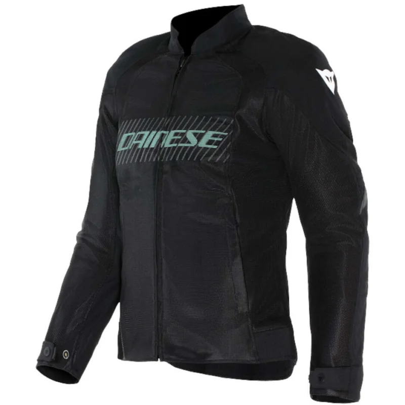 Acquista Ora Giubbotto Moto Donna Dainese HEROSPHERE AIR TEX WMN Nero Grigio Verde