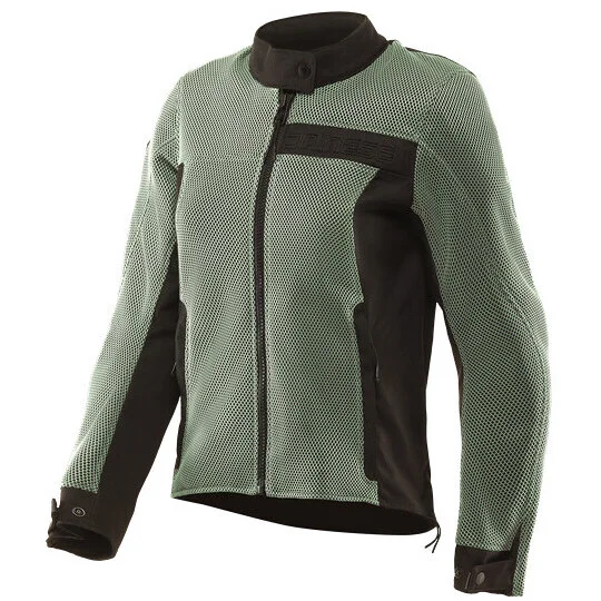 Offerta Giubbotto Moto Donna Dainese LISBONA AIR WMN ICEBERG Verde Nero