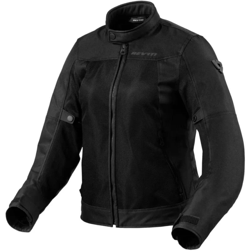 Giubbotto Moto Donna Estiva Traforata Rev'it ECLIPSE 2 LADIES Nero Spedizione Gratuita