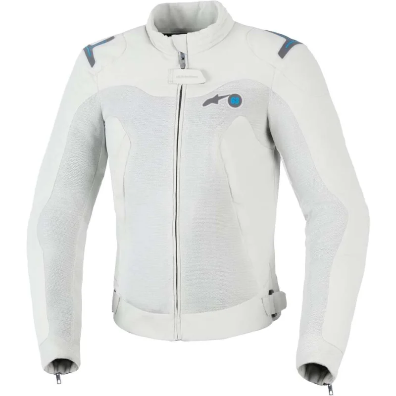 Giubbotto Moto Donna Estivo Alpinestars STELLA CIRCAL-1 AIR Metal Grigio Blu Consegna Rapida