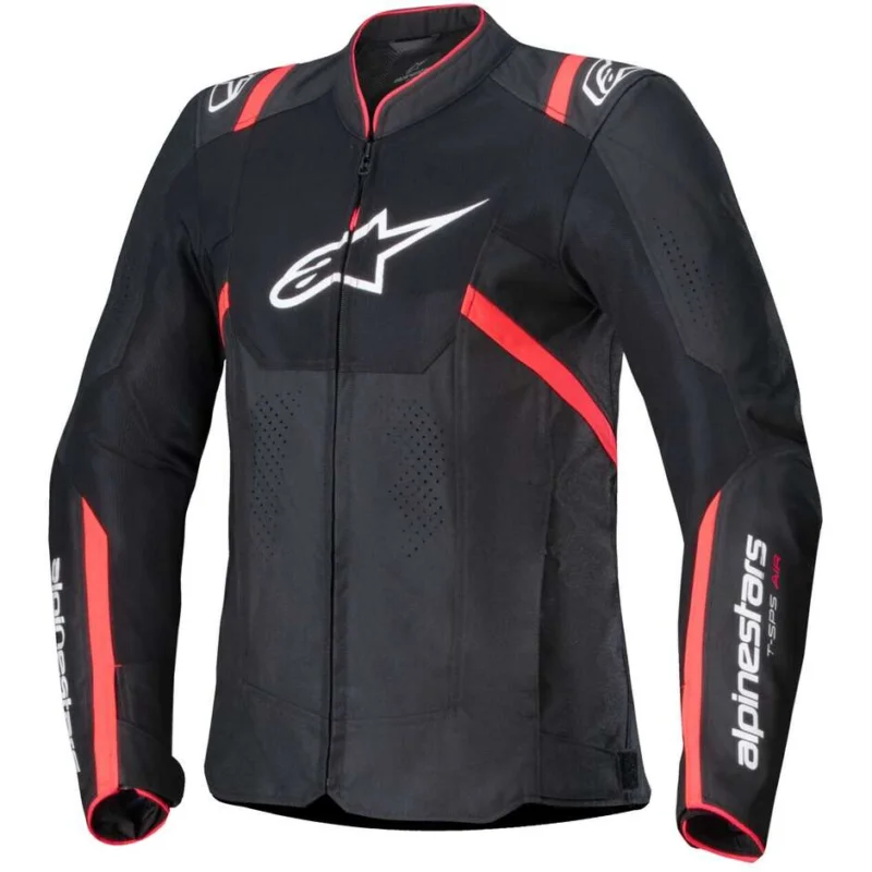 Pagamento Sicuro Giubbotto Moto Donna Estivo Alpinestars STELLA T-SPS AIR V2 Nero Diva Rosa
