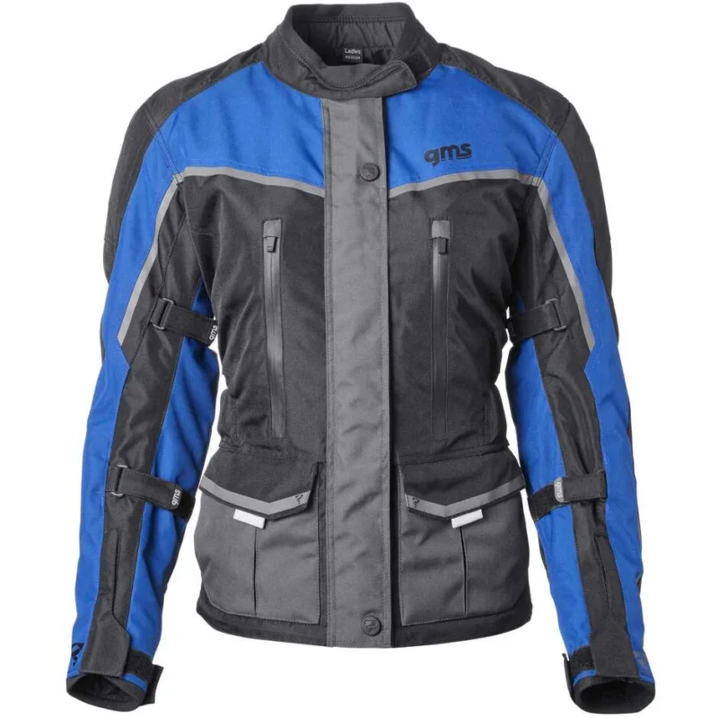 Direttamente Dal Produttore Giubbotto Moto Donna Gms TWISTER NEO WP LADY NeroBlu