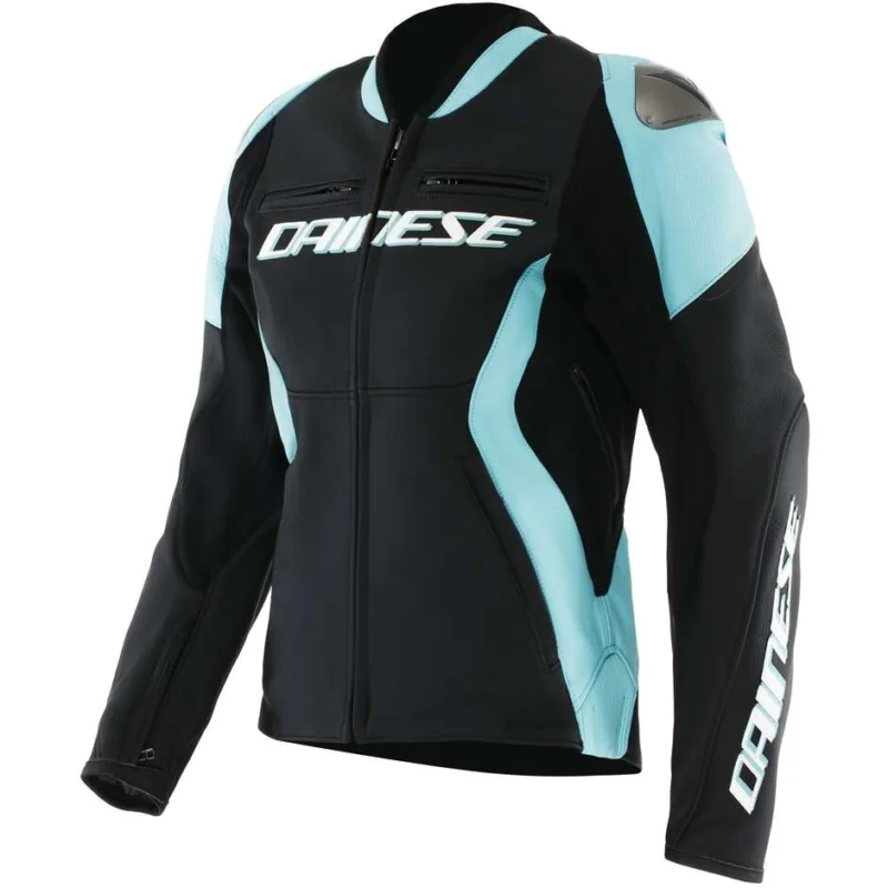 Solo Oggi Giubbotto Moto Donna in Pelle Dainese RACING 5 WMN Nero