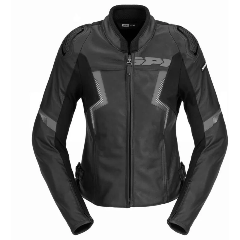 Promozione Esclusiva Giubbotto Moto Donna in Pelle Spidi EVORIDER 3 LADY Nero