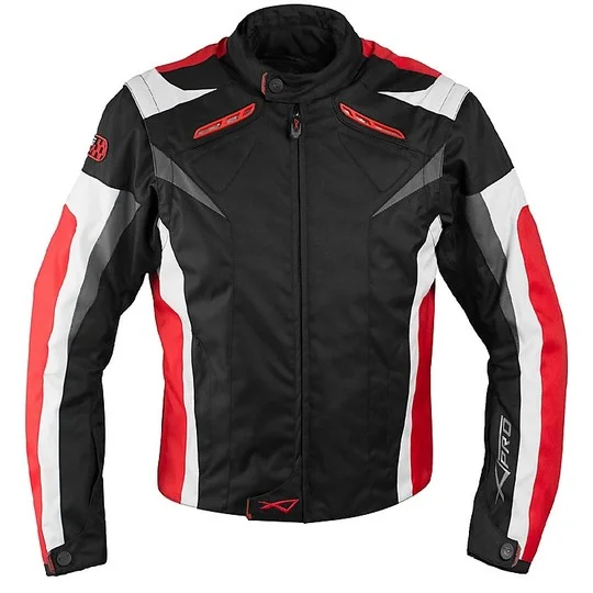 Soddisfatti O Rimborsati Giubbotto Moto Donna In Tessuto A-Pro Touring Hart Lady Red