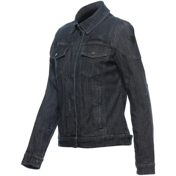 Spedito Oggi Giubbotto Moto Donna in Tessuto Dainese DENIM TEX LADY Blu