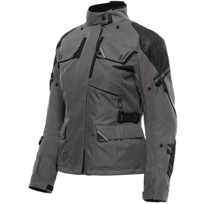 Prezzo Scontato Giubbotto Moto Donna in Tessuto Dainese LADAKH 3L LADY D-DRY Ferro Gate Nero