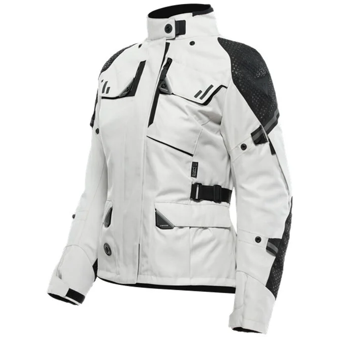 Non Perdere Giubbotto Moto Donna in Tessuto Dainese LADAKH 3L LADY D-DRY Vapore Blu Nero