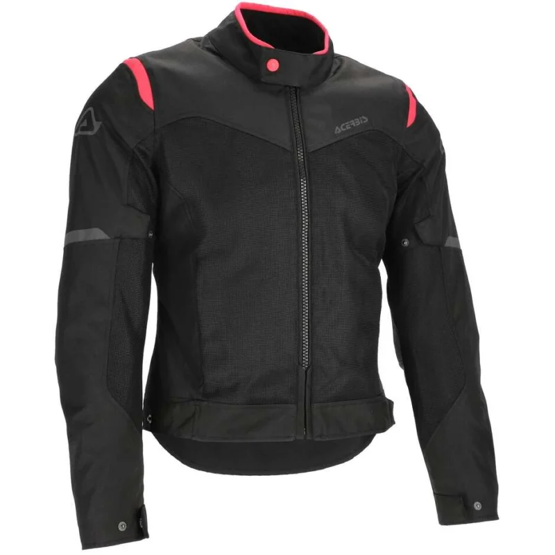 Compra Adesso Giubbotto Moto Donna In Tessuto Estiva Acerbis New RAMSEY LADY My Vented 2.0 Nero Rosa