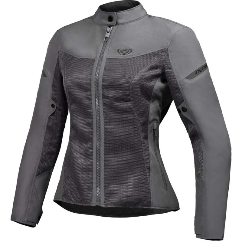Sconto Giubbotto Moto Donna Ixon FRESH LADY Grigio Scuro