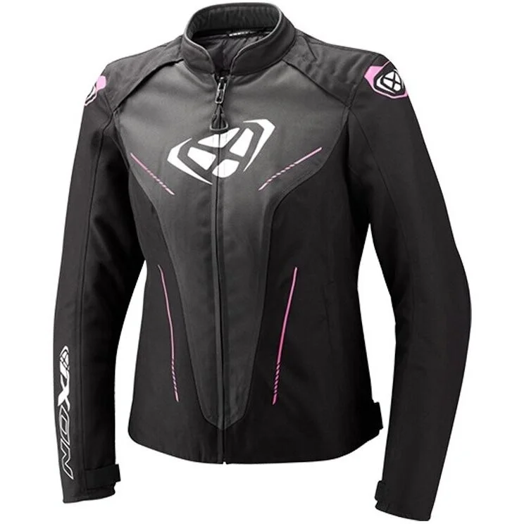 Miglior Prezzo Giubbotto Moto Donna Ixon PRODIGY LADY Nero Antracite Rosa Vivo