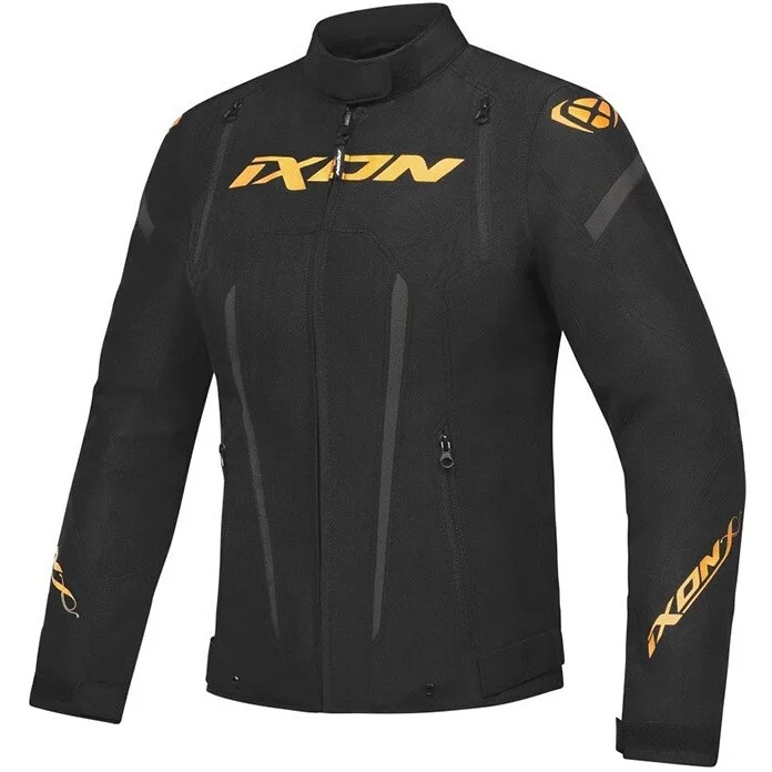 Giubbotto Moto Donna Ixon STRIKER LADY Nero Oro Consegna Rapida