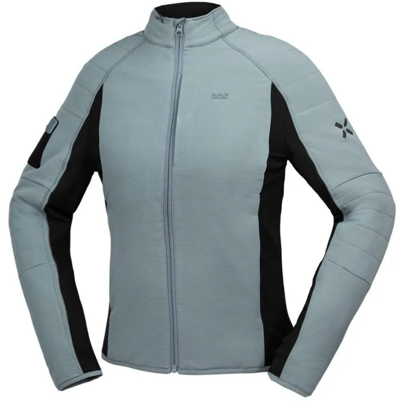 Non Perdere Giubbotto Moto Donna iXS 365-hybrid TMO 1.0 Blu Grigio-Nero