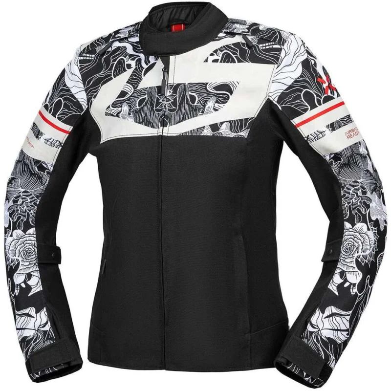 Solo Oggi Giubbotto Moto Donna iXS Rapid-STX 2.1 Laminato Nero - Grigio Freddo