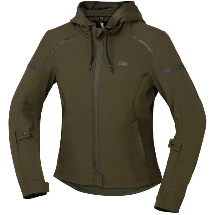 Giubbotto Moto Donna iXS SO LADY 2.0 Verde Oliva Prezzo Basso