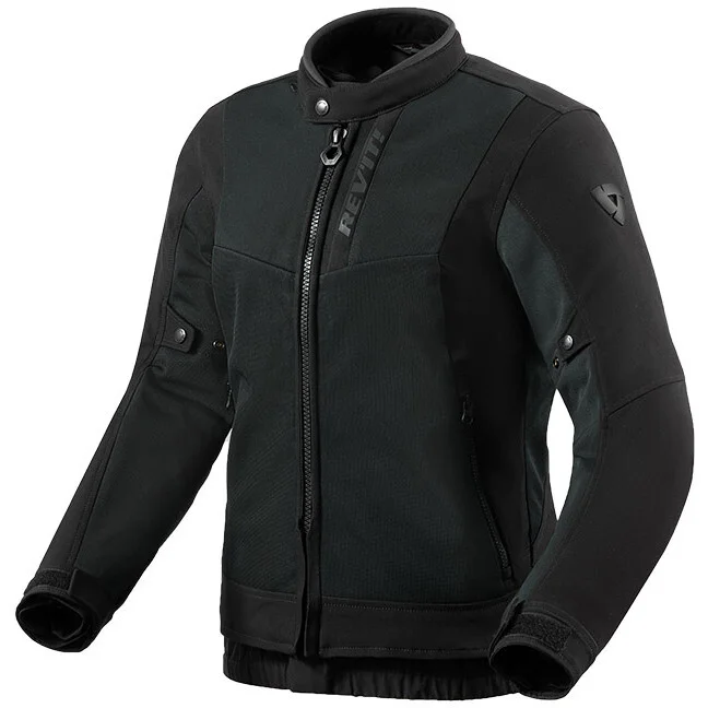 Giubbotto Moto Donna Rev'it Highcrest H2O Ladies Nero Sconto