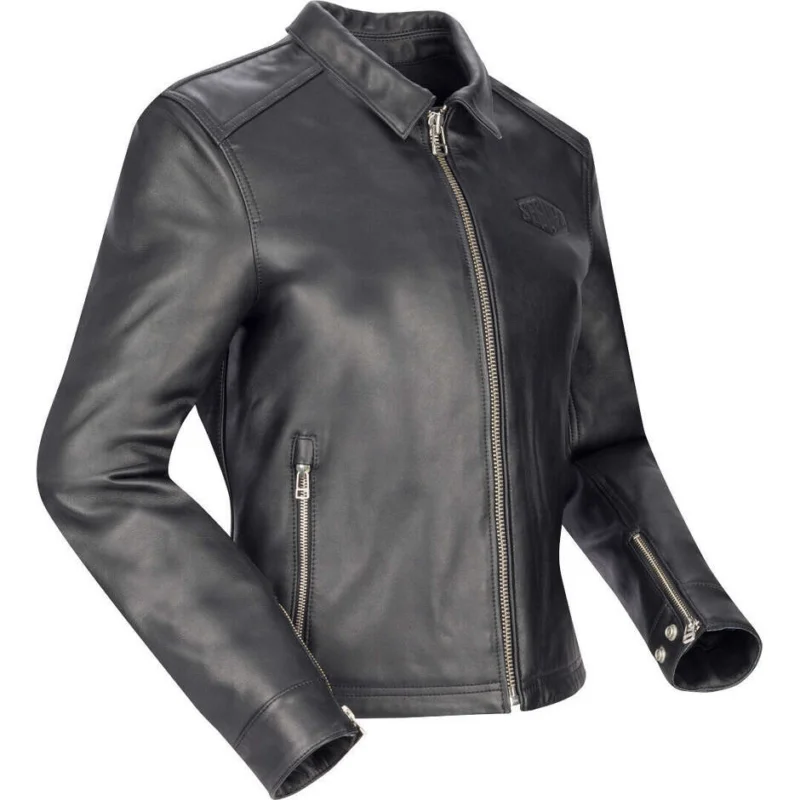 Nuovo Arrivo Giubbotto Moto Donna Segura LADY BOGART Nero