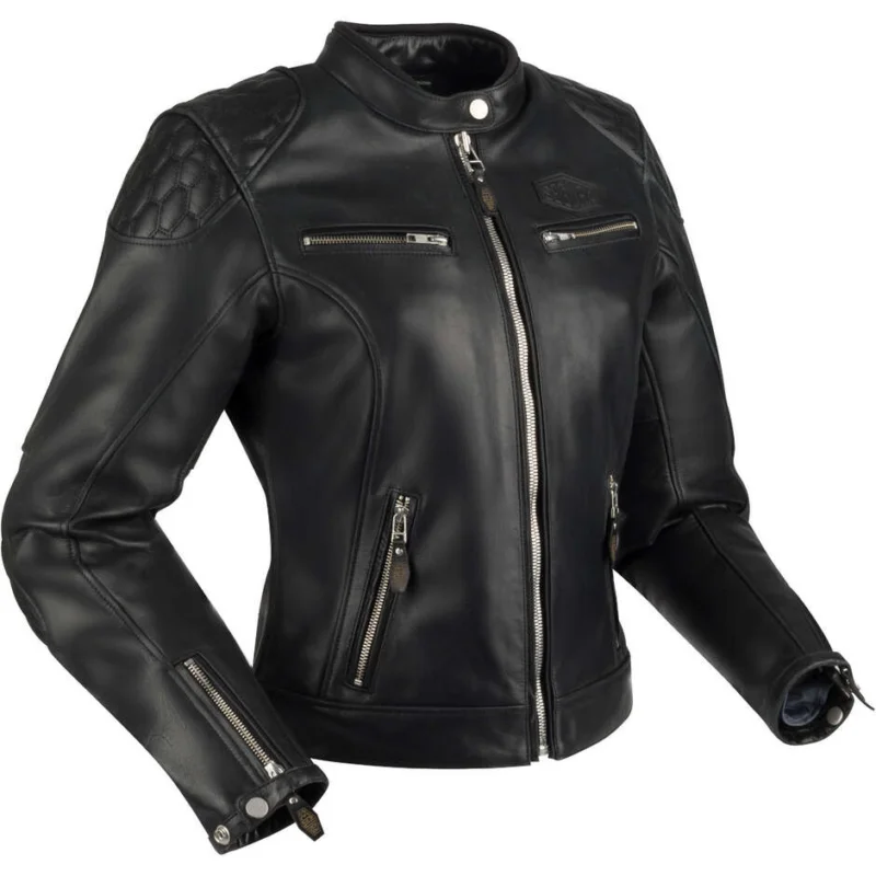 Occasione Imperdibile Giubbotto Moto Donna Segura LADY CURTIS Nero