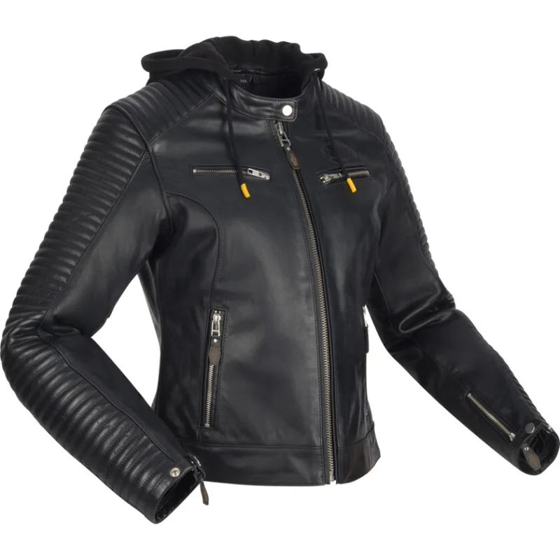Giubbotto Moto Donna Segura LADY DORIAN 2 Nero Professionale