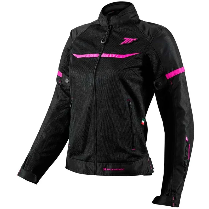 Giubbotto Moto Donna Seventy Degrees SD-JR30.2 MOJAVE Nero Fucsia Affare