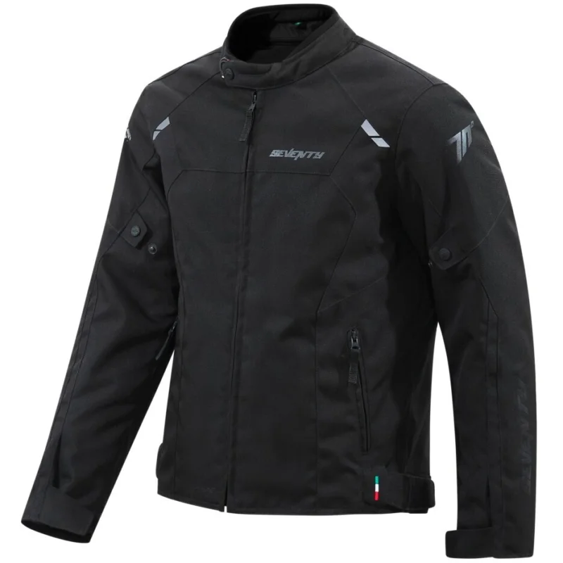 Ordina Subito Giubbotto Moto Donna Seventy Degrees SD-JR67 PISTON Nero